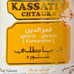 Kassatly Apricot Syrup 600ml